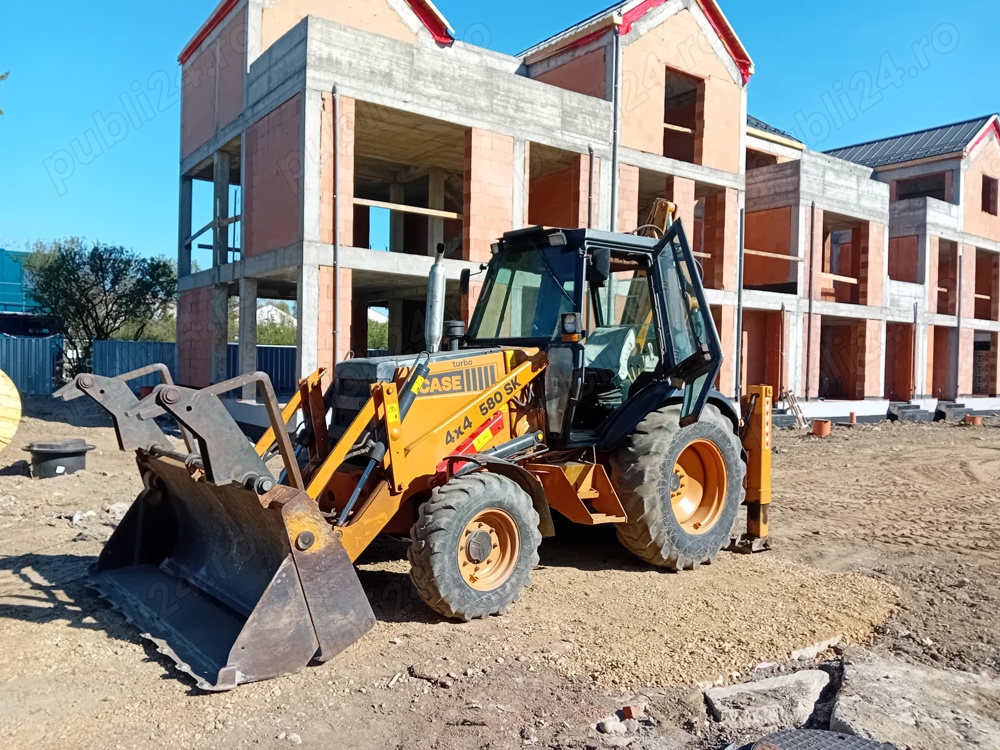 Vand Buldoexcavator Case 580SK 4x4 turbo