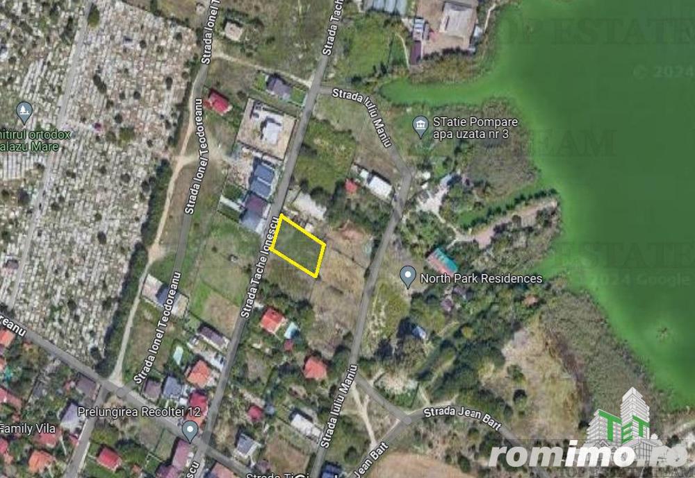 Teren constructii 981 mp Palazu Mare in zona Elvila-Lac