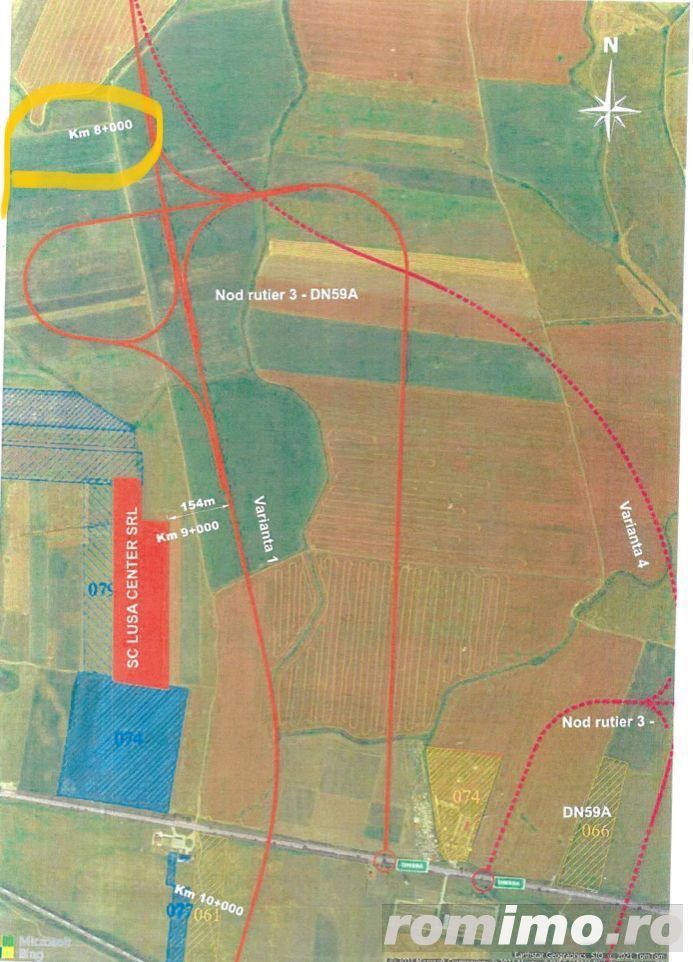 Oportunitate investiție - Teren 5HA - Săcălaz - Centură Vest - Comision 0