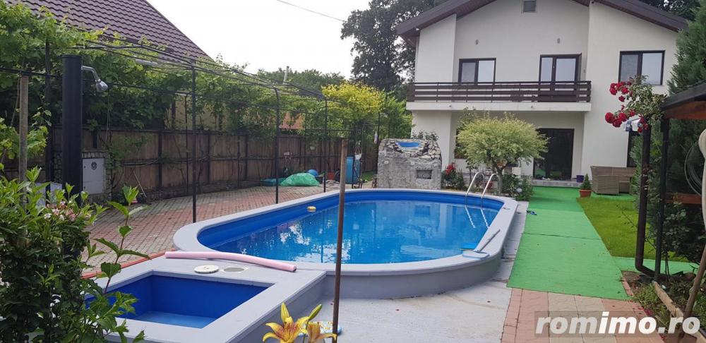 Afumati vila 8 camere , teren 1300 mp , piscina 