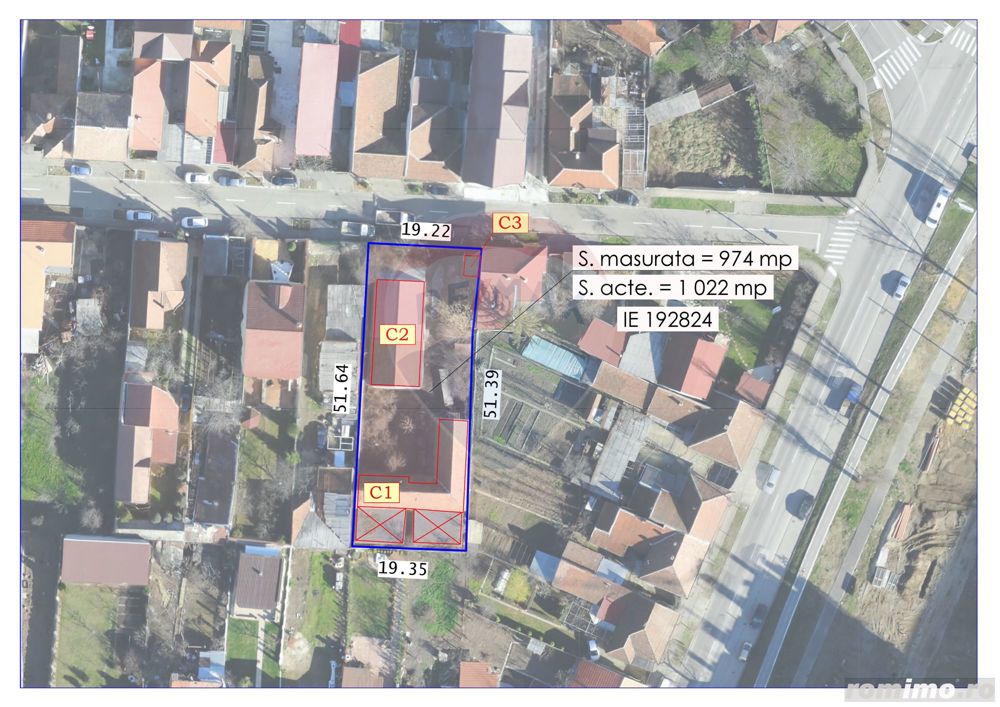 De vânzare Teren intravilan  1,022mp Oradea Zona Oneştilor, Ioşia