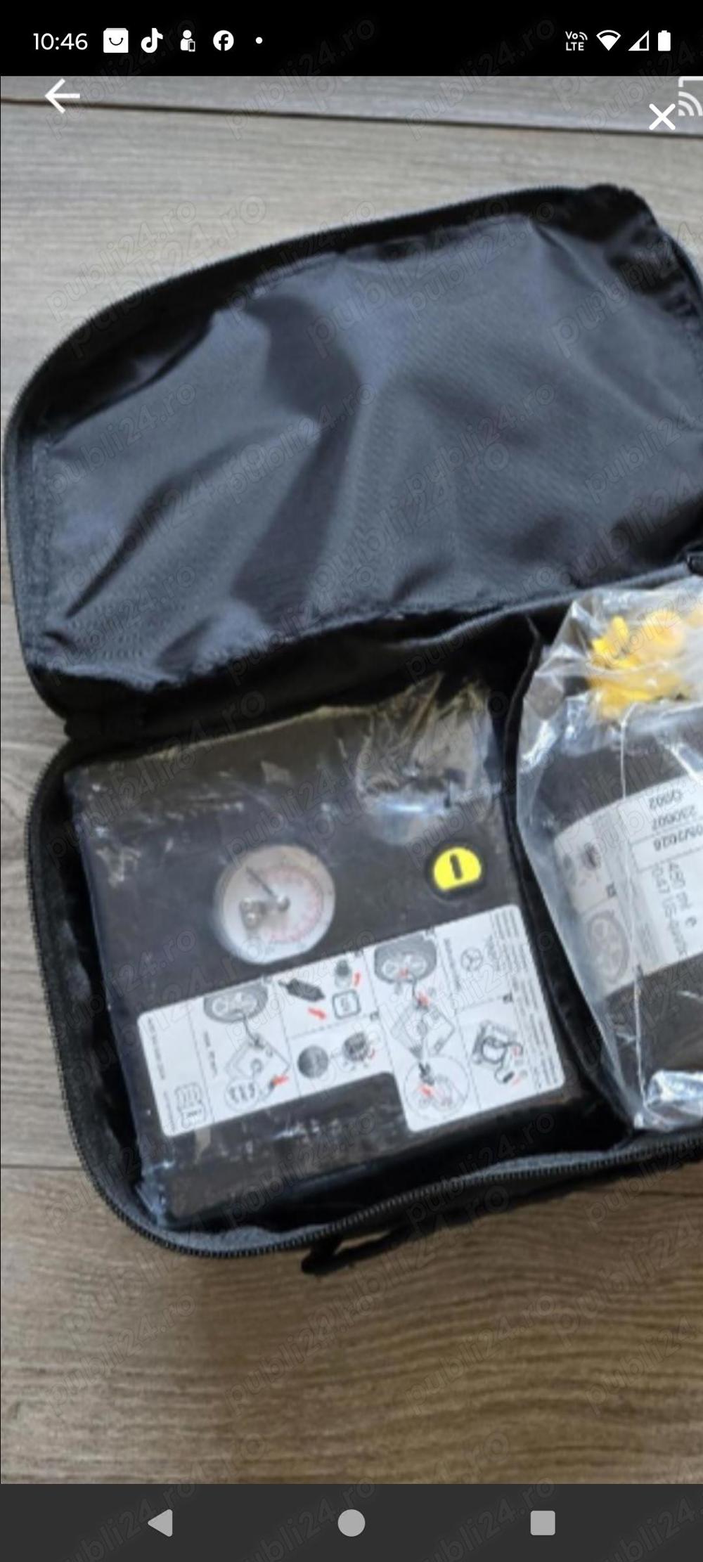 Compresor umflat rotile