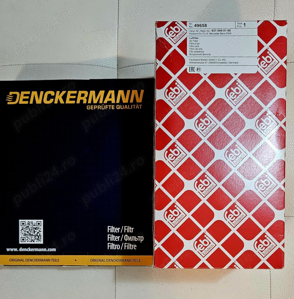 Set filtre aer motor si habitalclu Mercedes Benz S205/W205/X253 NOI, nefolosite!