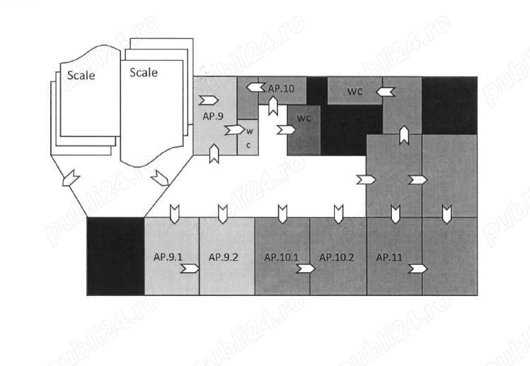 Vand 3 apartamente zona Ultracentrala-Palatul Cenad - ID : RH-37798-property