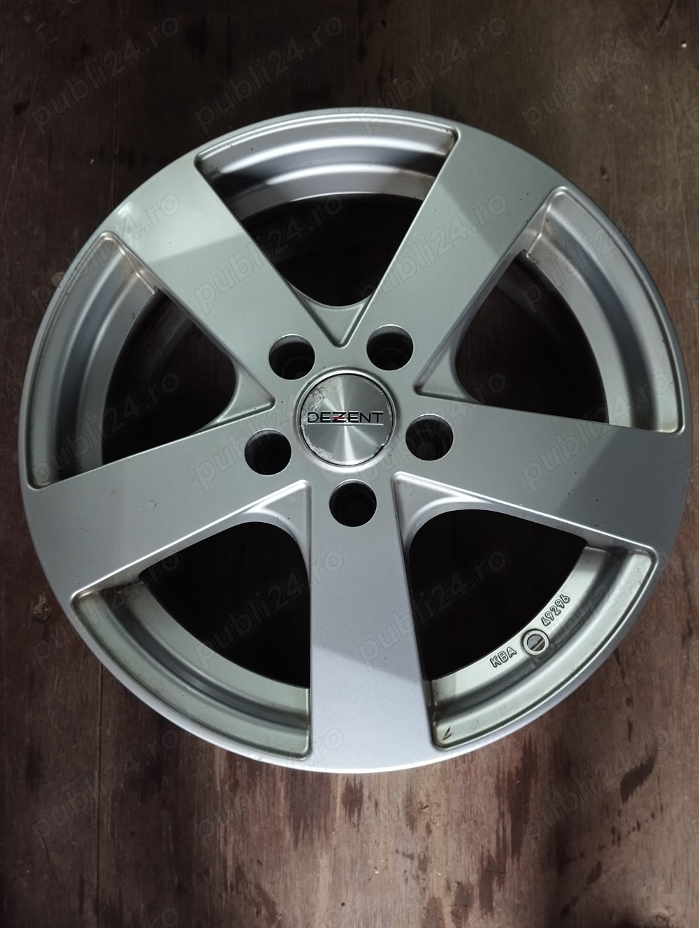 Jante aliaj 16 zoll marca Dezent, gama Opel Astra H, Vectra, Meriva, Zafira, Corsa Jante aliaj 16 zoll marca Dezent, gama Opel Astra H, Vectra, Meriva, Zafira, Corsa