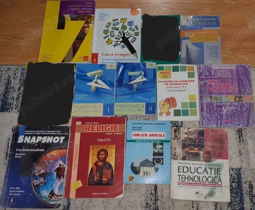 Manuale Culegeri clasa a VII-a