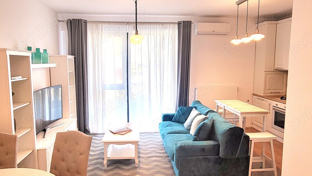 Inchiriez apartament 3 camere complet mobilat și utilat zona Sisesti 