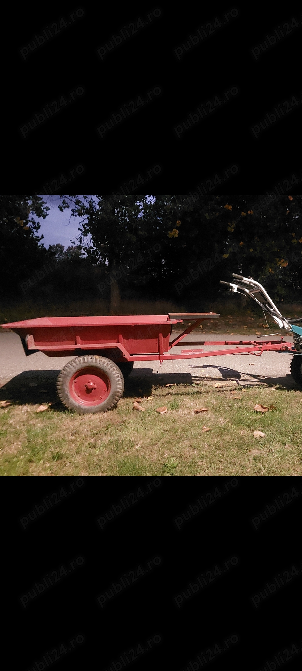 remorca pt motocultor atv