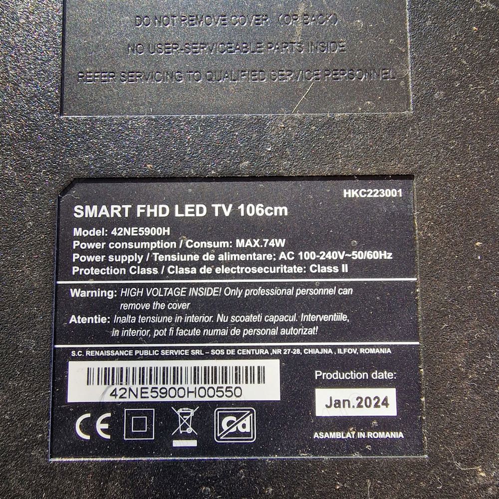 Dezmembrez smart tv NEI 42NE5900 