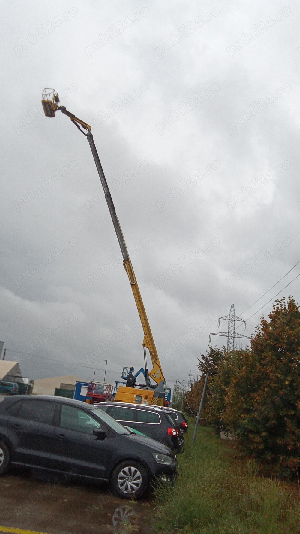 Execut diverse lucrări la înălțime   Și închiriez nacele