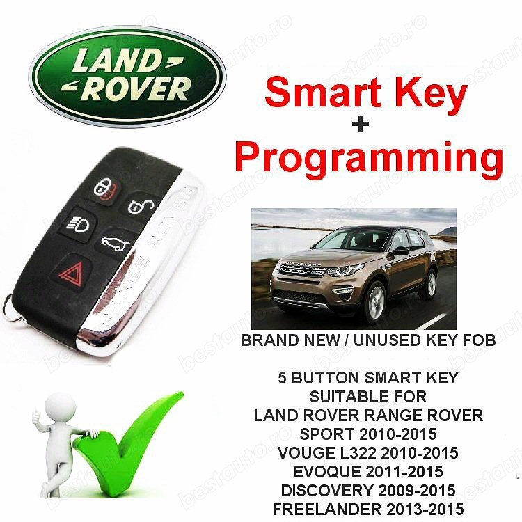 Adaugare/Programare SmartKey Land Rover-Jaguar
