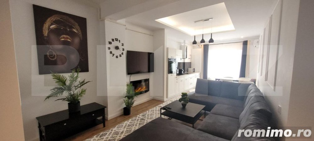 Comision 0%! Apartament 2 camere, 55 mp, lux, finisat! Zona Teilor