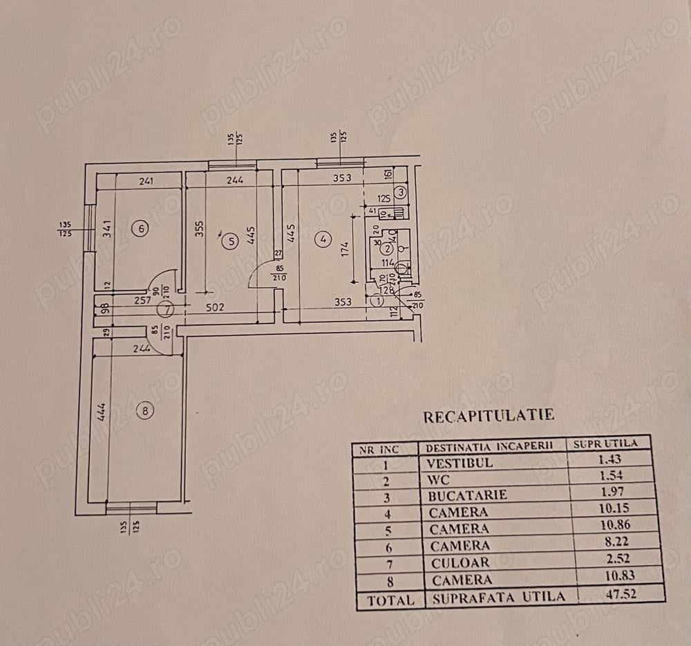 Vând apartament in București sector 5 (Ferentari)