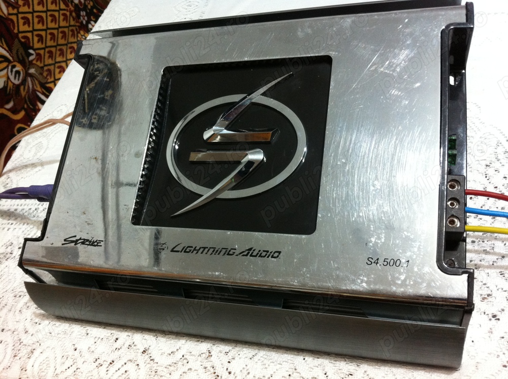  Amplificator Lightning Audio max1000W(hertz audison jbl statie