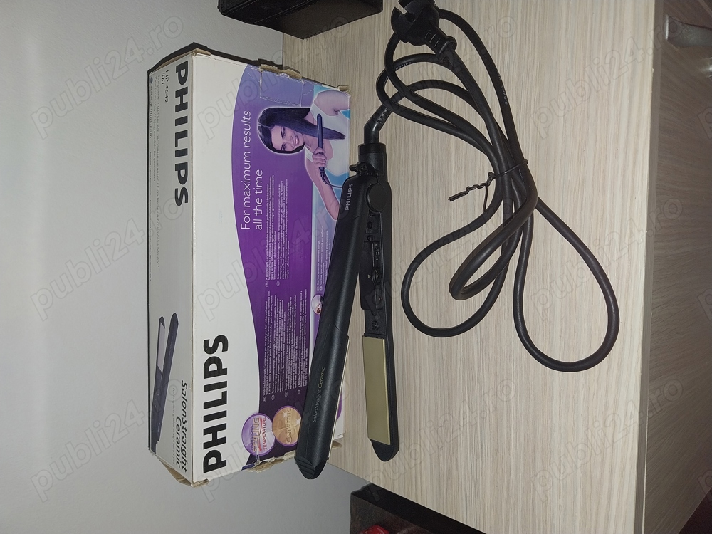Placa ceramica de intreptat parul Philips