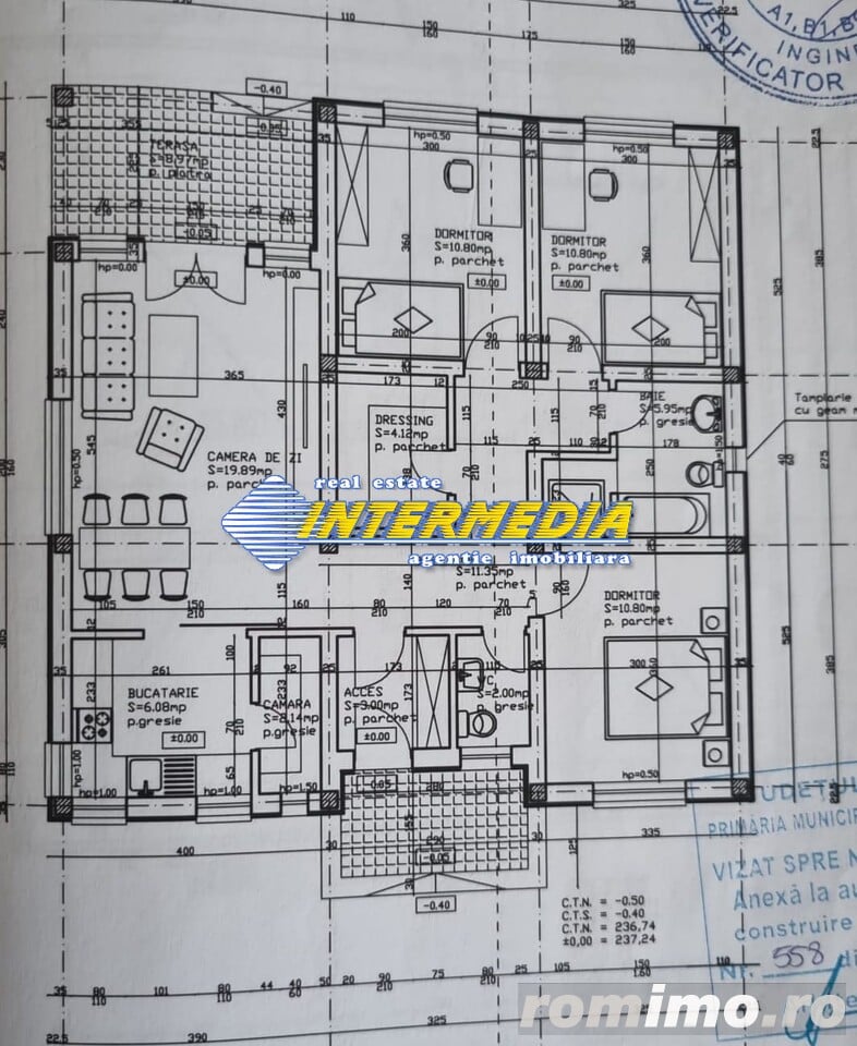 Casa Noua de vanzare pe un nivel in  Zona Alba-Micesti