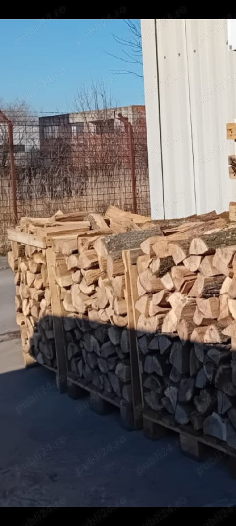 Vînd Lemne de foc USCATE Stejar Fag Paletat 