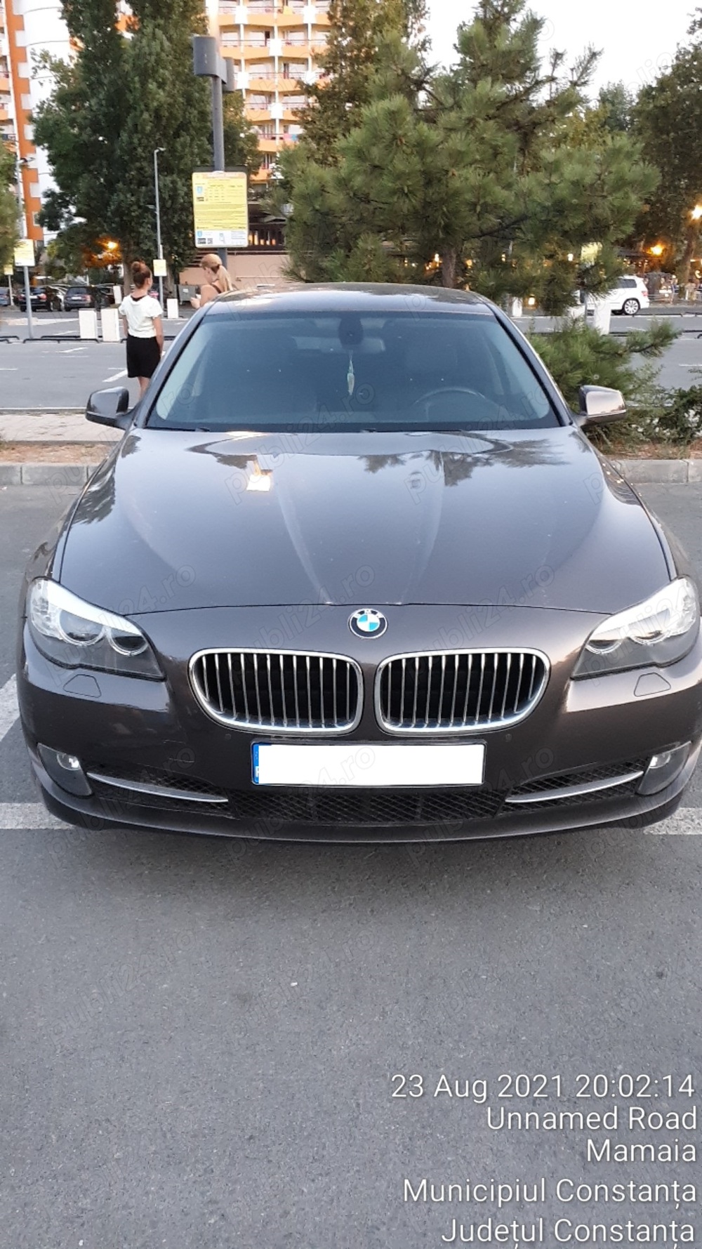 BMW 520d, 184Cp, cutie automata, tapitarie piele