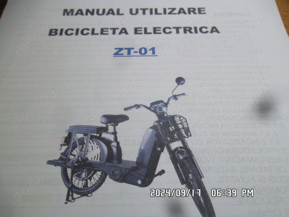 L1E-B Moped cu doua roti