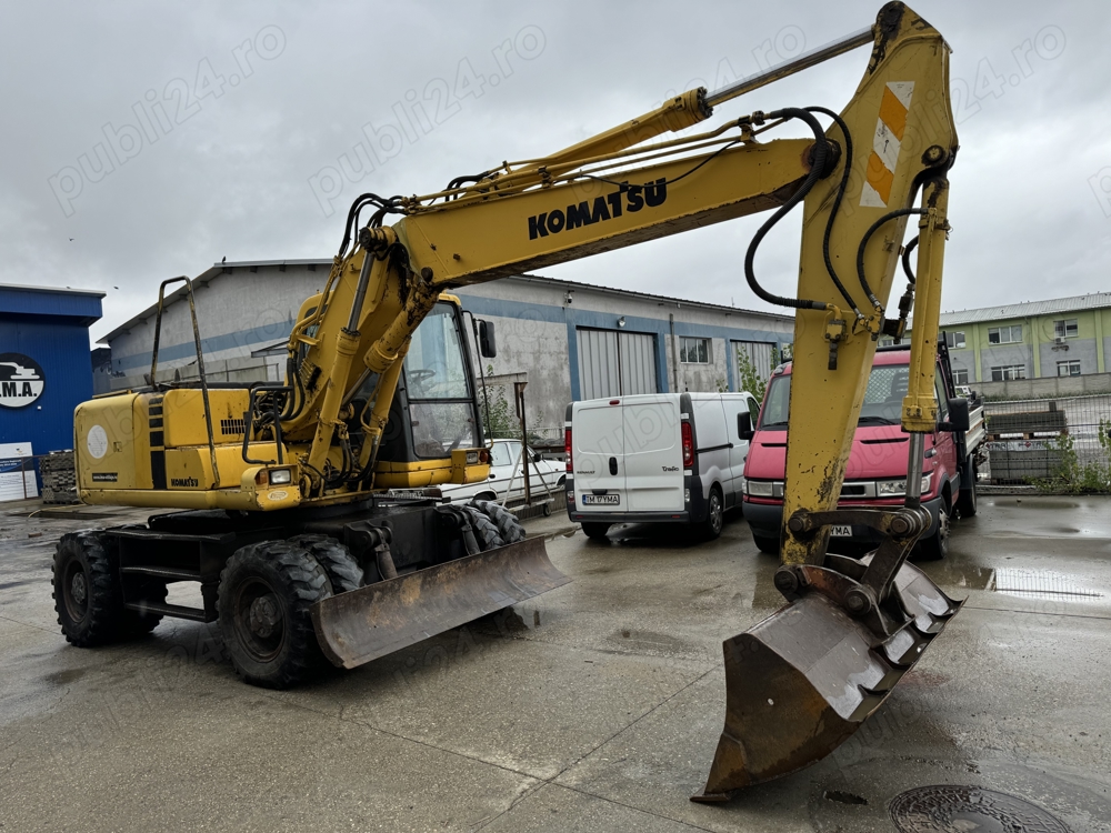 Excavator roti KOMATSU PW130 6K