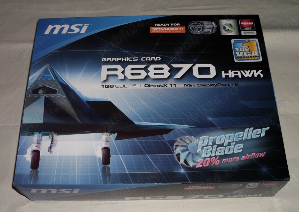 Vand placa video MSI R6870 HAWK