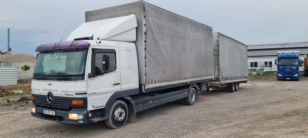 Ansamblu Camion Atego 817 + Remorca 3,5 T