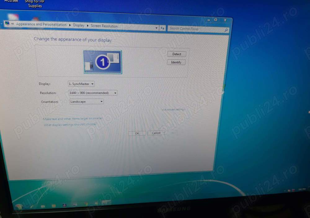 Monitor 19" Samsung Model SyncMaster 943MW