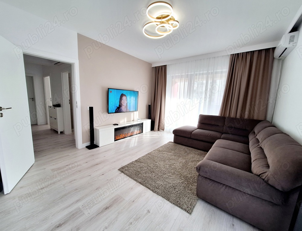 Apartament 3 cam Superb| Bloc Nou| 2 bai | parcare | boxa | Exigent Plaza Residence | AFI Cotroceni