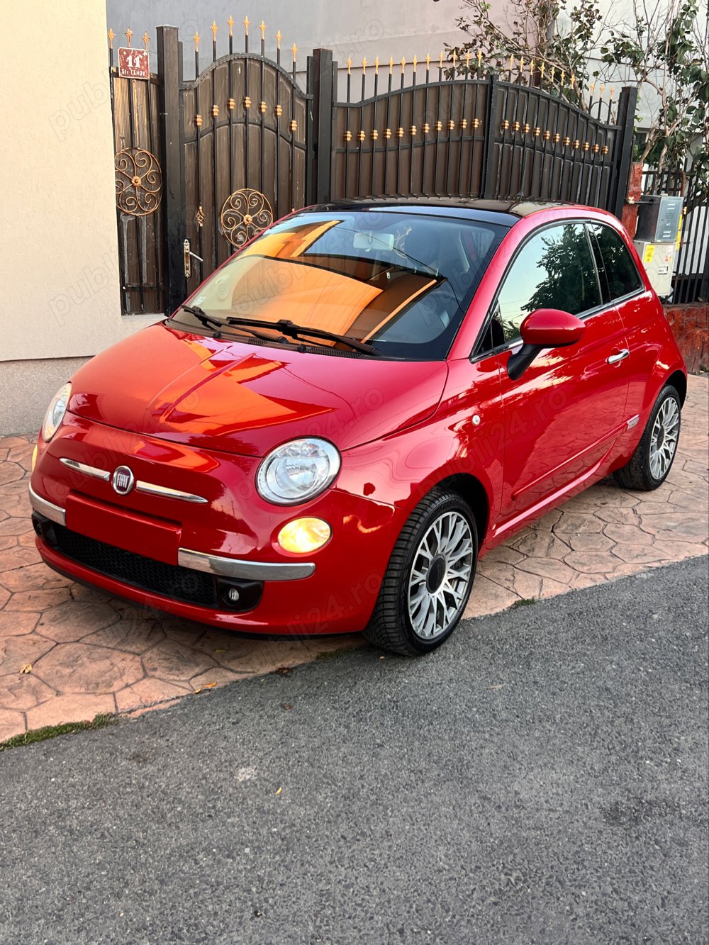 Vand Fiat 500 an 2013 diesel