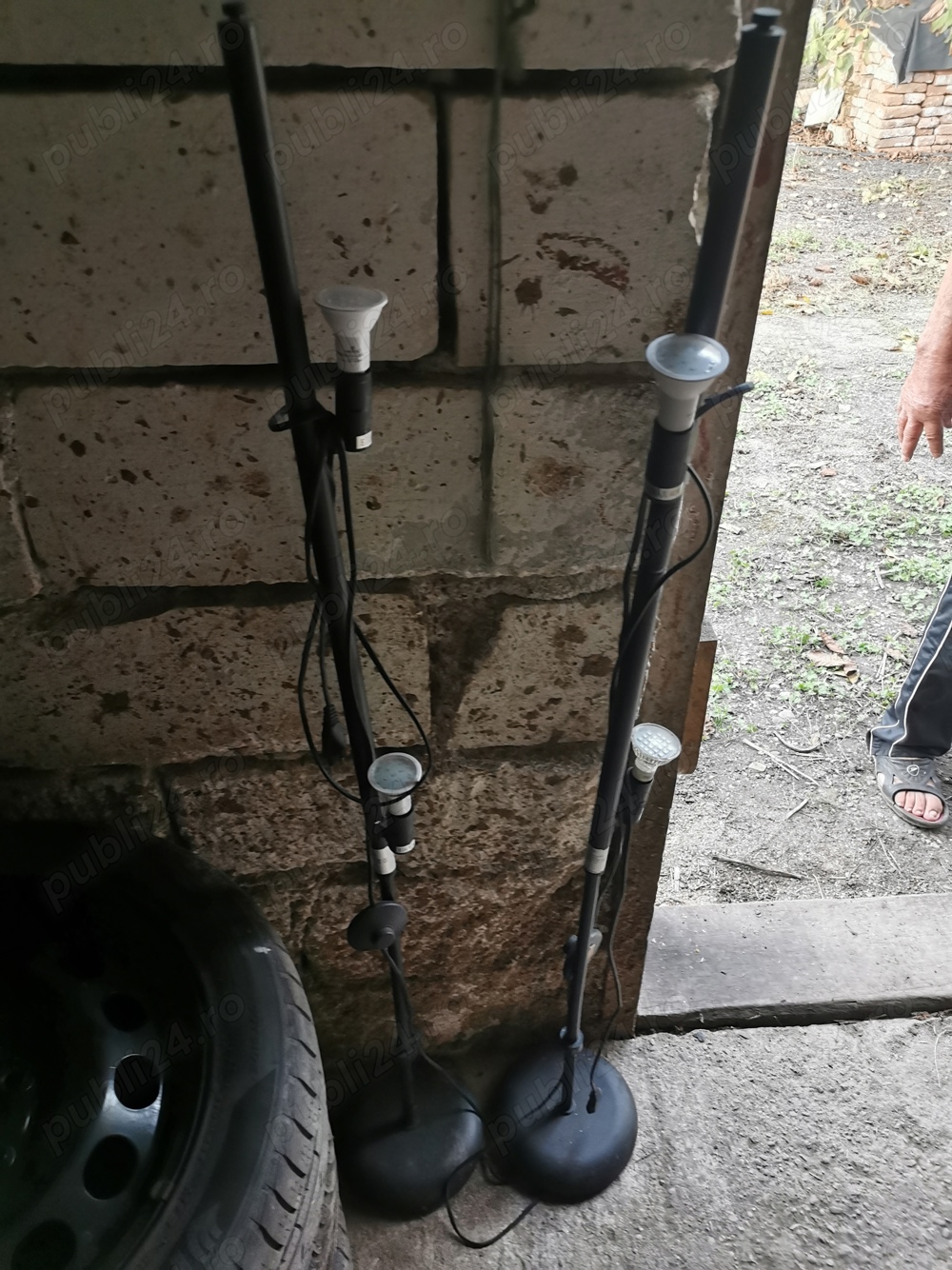 vând suport cu lumini foto