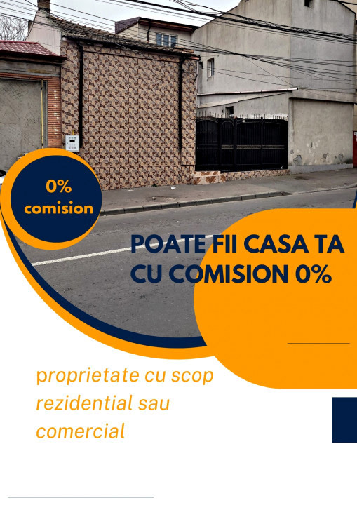 Proprietate cu scop REZIDENTIAL sau  COMERCIAL - zona VICTORIA