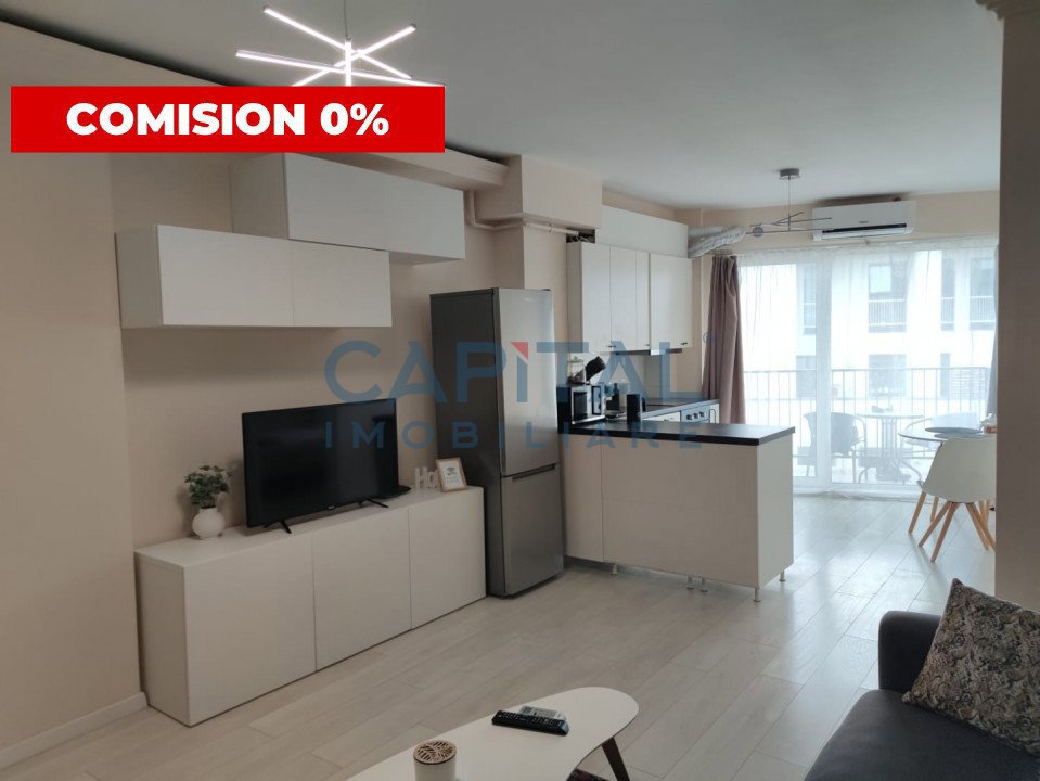 Apartament 2 camere , imobil 2017, parcare, zona strazii Paris, Semicentral