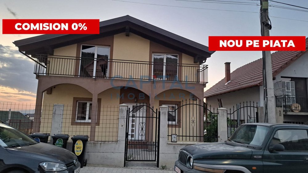 Casa cu 5 camere, 286 mpu, la intrarea in Dezmir (Sannicoara), zona Planoare