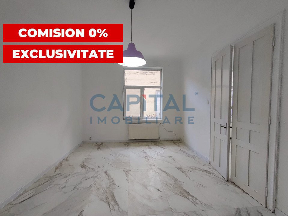 Apartament 3 camere+curte, pentru birouri, zona Semicentrala, str Decebal