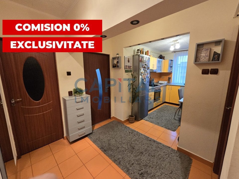 Apartament de vanzare - 2 camere, mobilat, in zona foarte buna, 0% comision