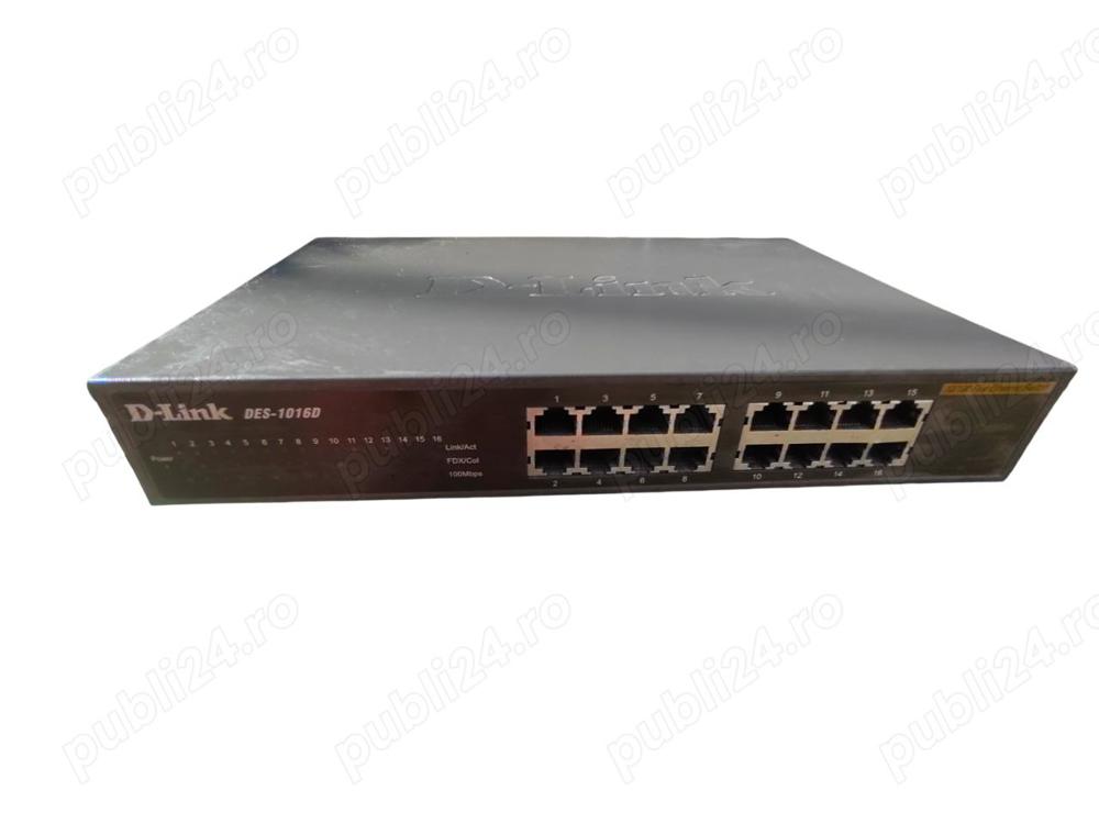 Switch 8, 16 si 24 porturi cu management si fara