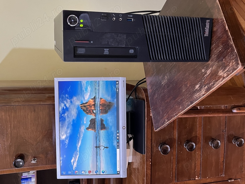 Vând PC i5+ Windows10Pro instalat,unitate thinkCentre