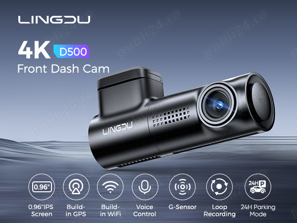 Camera video auto 4k+ card micro sd 256 gb