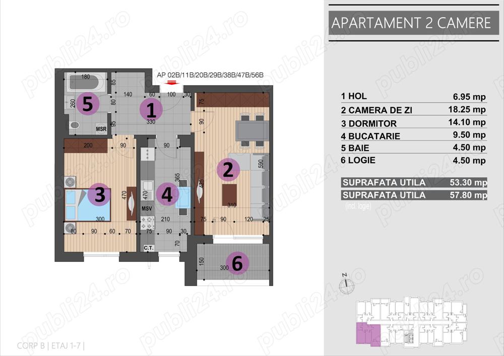 Apartament 2 camere decomandat,disponibil imediat,Str.Postalionului, sector 4