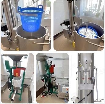 Linie suc capacitate 150 litri ora