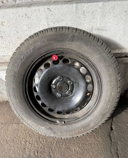 Vand set 4 Jante otel R16 originale VW (ET33, 5x112), TIGUAN 1_5N 