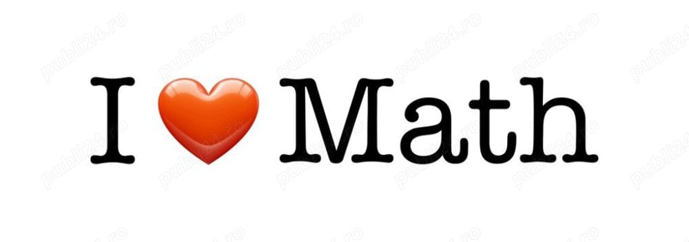 Meditatii Matematica pentru elevi si studenti, garantez reusite la Examenele Nationale si la clasa