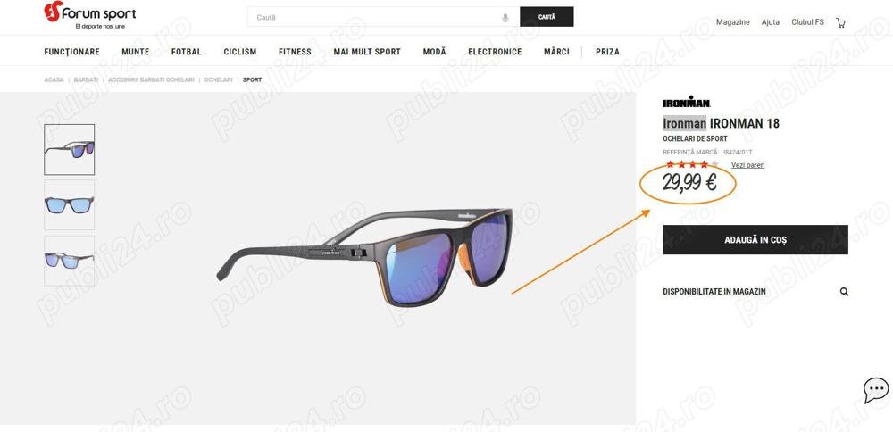 Ochelarii de soare Ironman  Foster Grant I8424 01,(Super Ofertă).