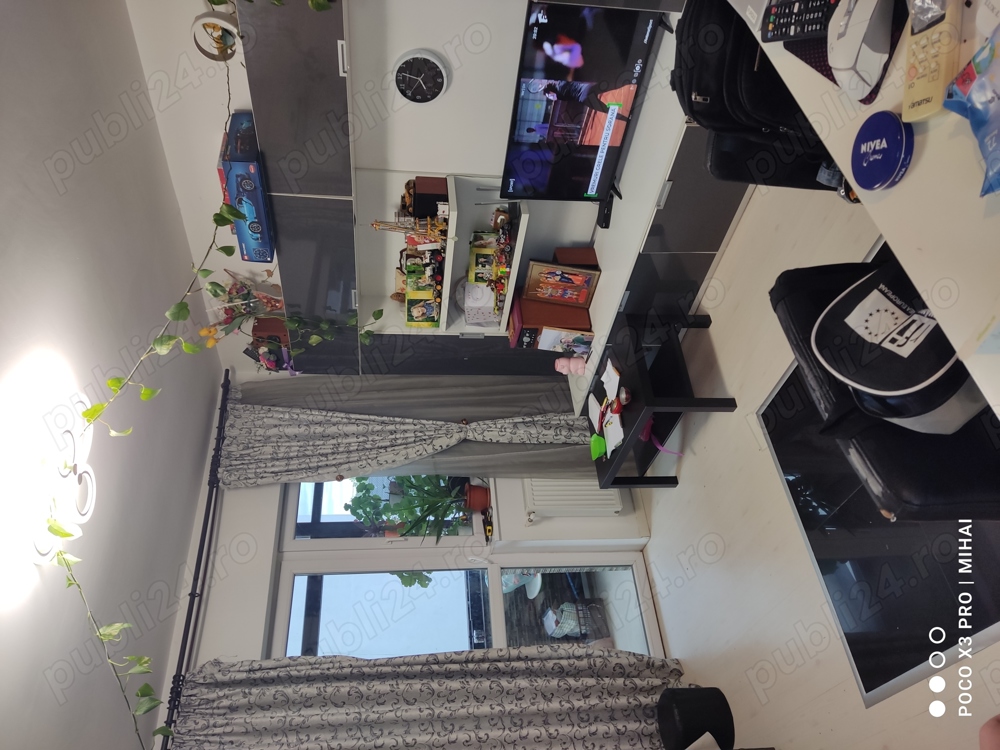 Apartament 3 camere, utilat, mobilat, etajul 1