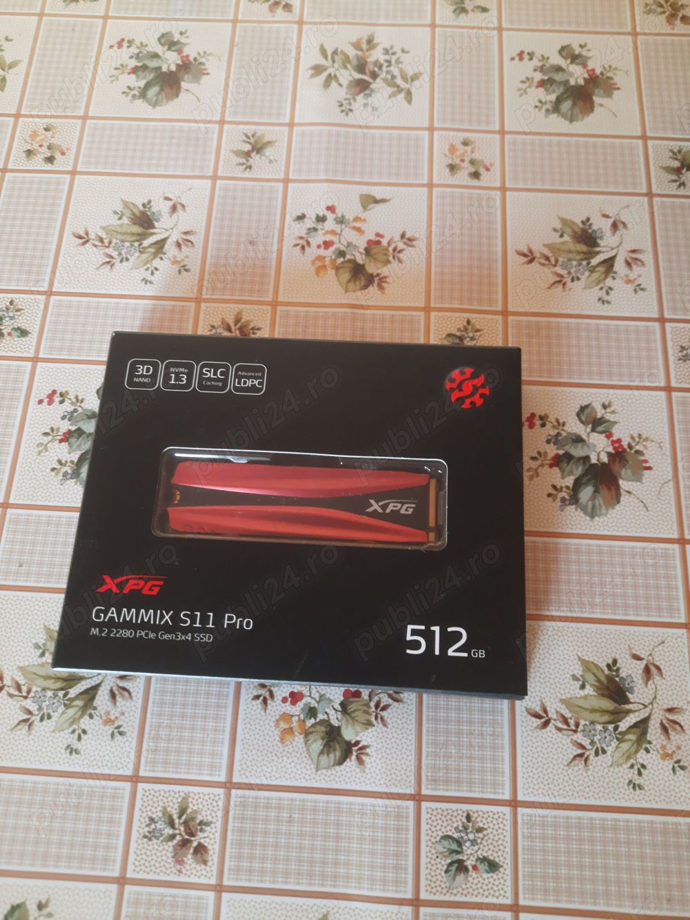  Vând Solid-state Drive (SSD) ADATA XPG GAMMIX S11 Pro, 512GB, NVMe, M.2
