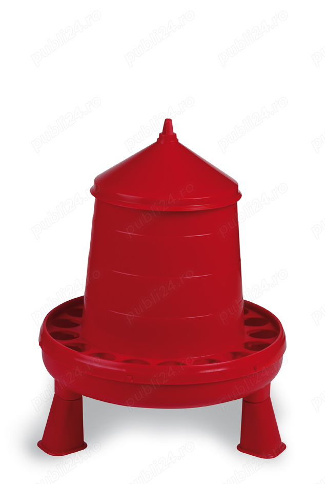 Hranitor cu picioare diferite capacitati pentru pasari de curte