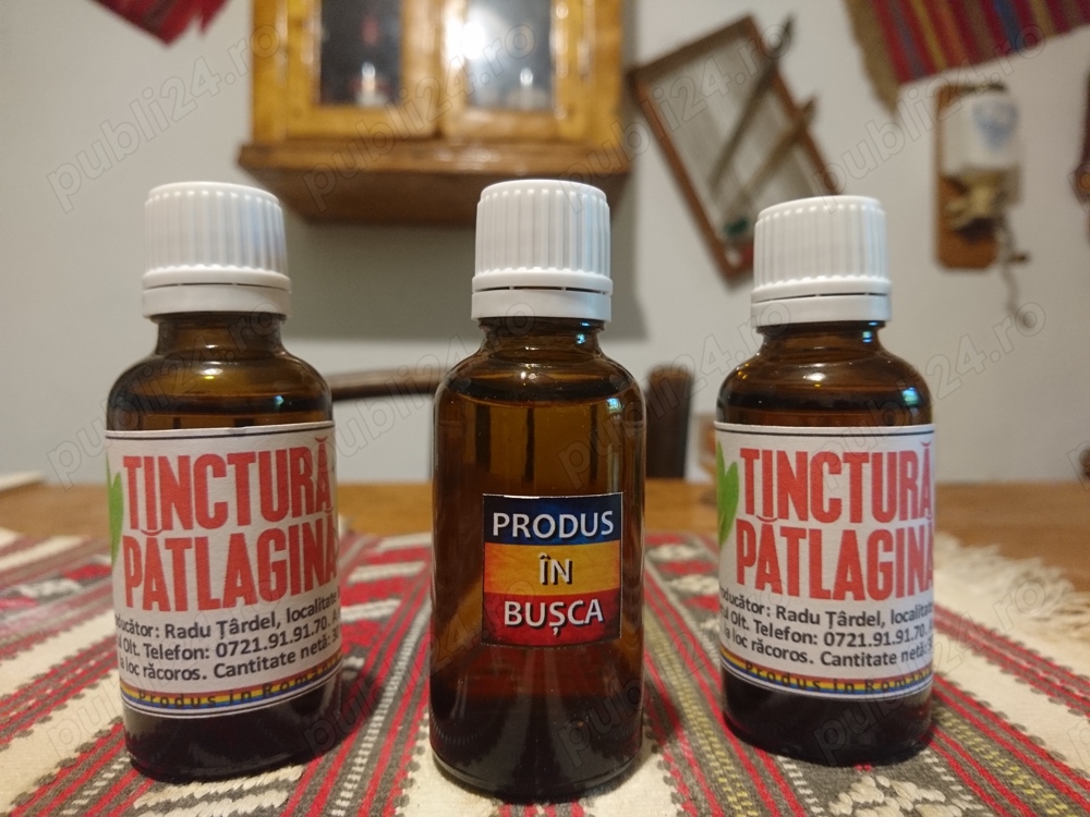 Tinctura de Patlagina - 100% NATURALA