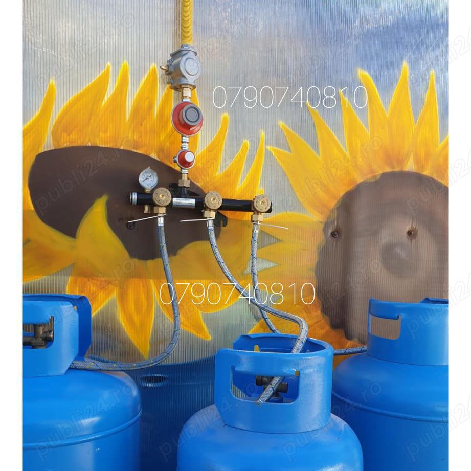 Chit 2 butelii 50L GPL, accesorii pt. centrala GPL