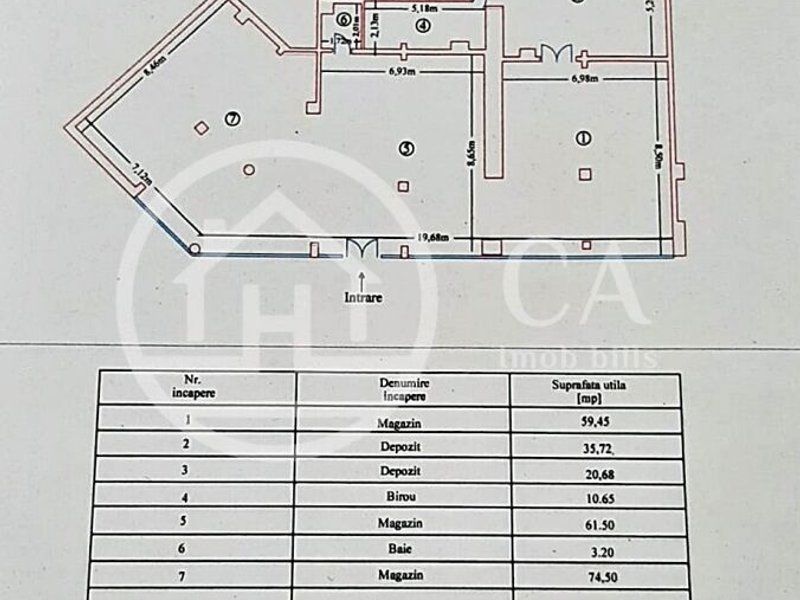 Spatiu comercial de vanzare in zona Rogerius