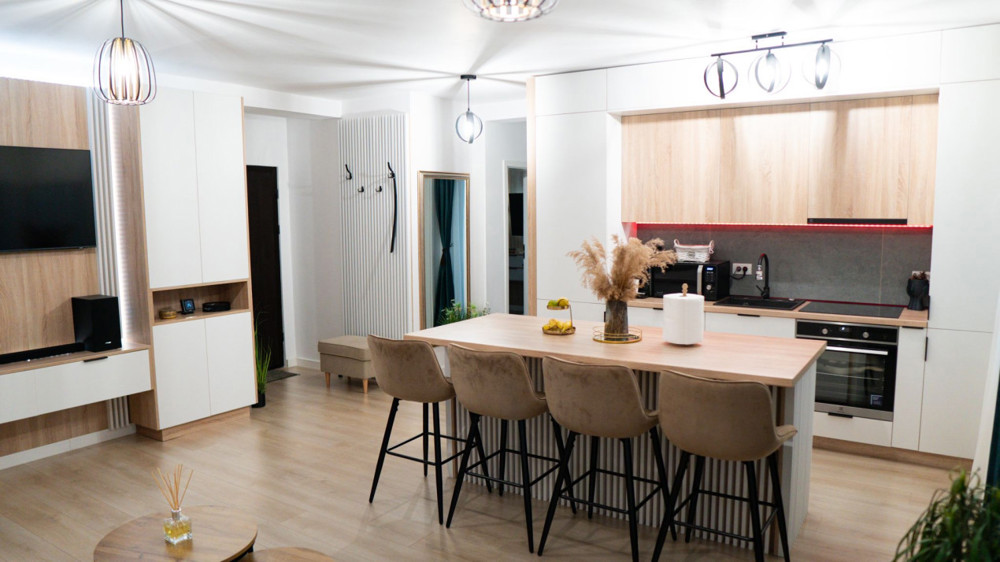 PENTHOUSE - 2 camere, 55 mp, mobilat lux - Dumbravita